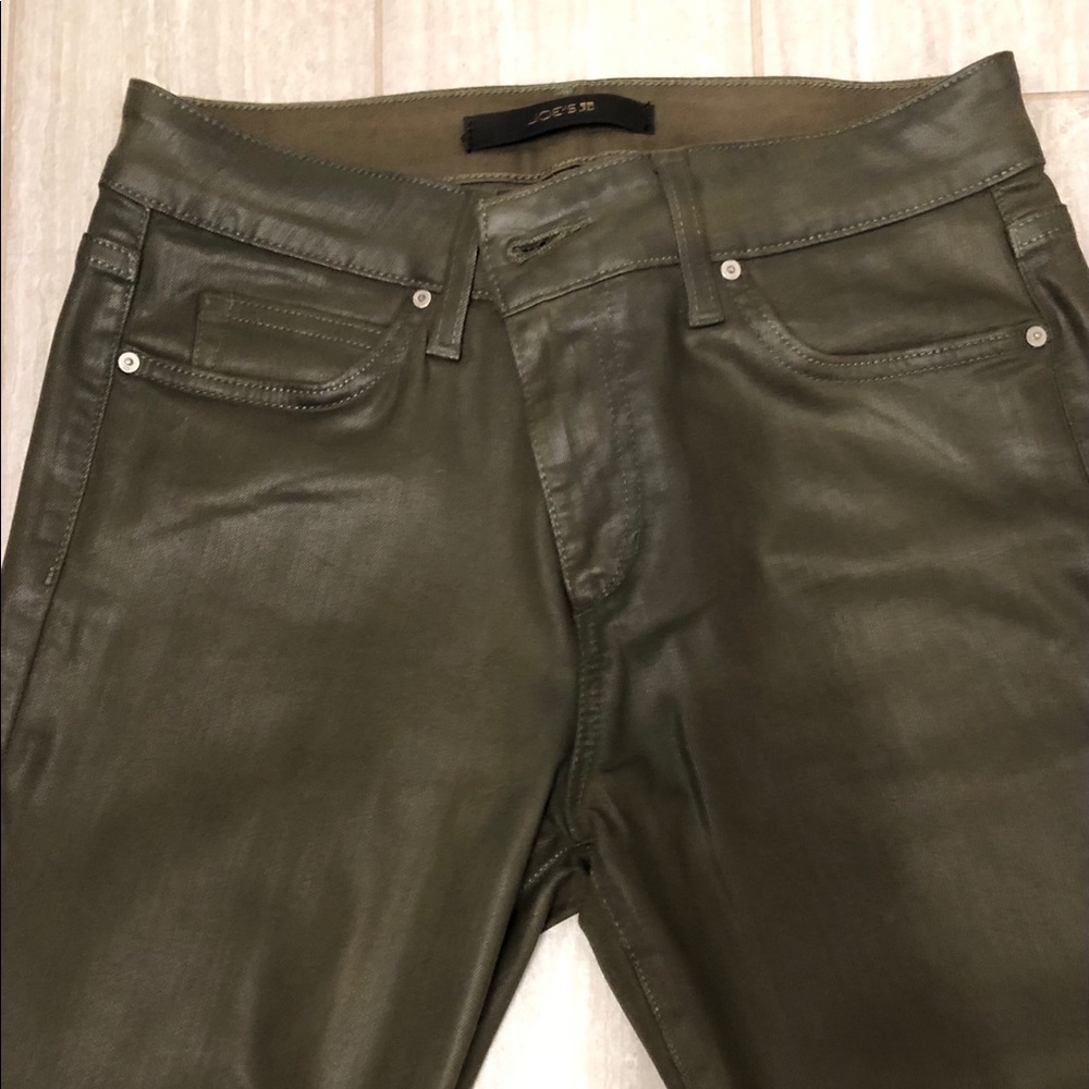 Joe’s jeans coated jeans